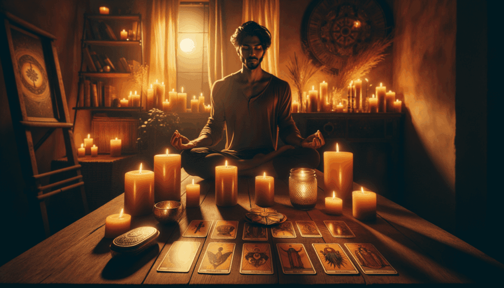 Sanación interior con lectura emocional: guía práctica usando tarot y velas