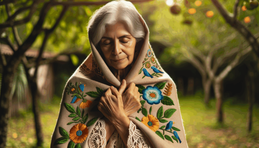 Ritual del Mantón para Protección y Empoderamiento Femenino: Origen, Significado y Beneficios