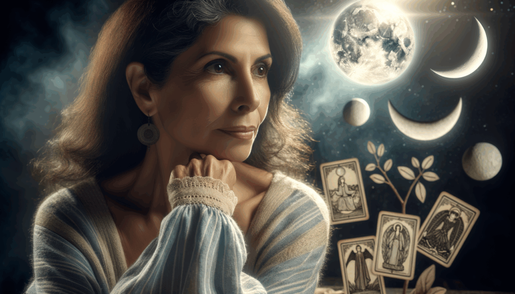 Cómo el tarot lunar transforma tus lecturas: influencia de la luna y sus fases en el tarot