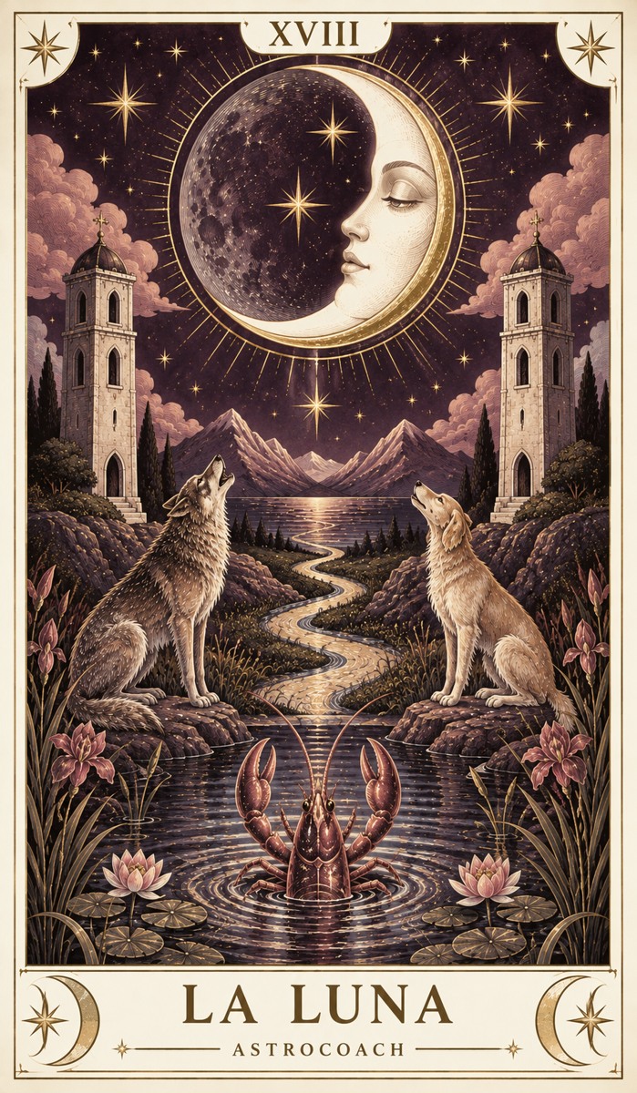 La Luna, Tarot Couture AstroCoach